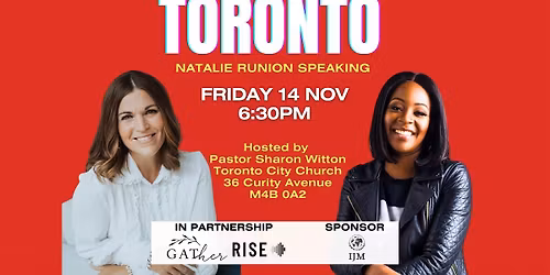 Rise Canada Leadership Tour - Toronto