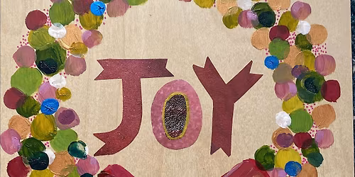 ART SESSION, relax and create a festive wreath