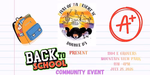 Community back to school  bash