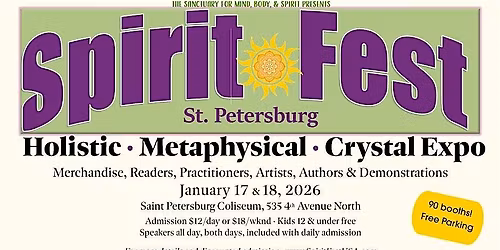 2026 Spirit Fest St. Pete: Biofeedback & Holistic Healing w\/ Hil & Vil