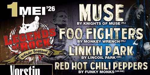 LEGENDS of ROCK Tribute Festival | Podium De Vorstin in Hilversum
