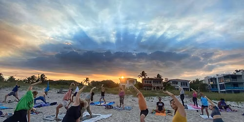 Sunset Beach Yoga with Jessica Om