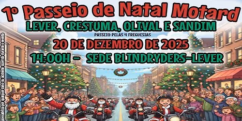 1\u00b0Passeio de Natal Motard