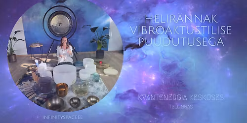 Quantum helir\u00e4nnak vibroakustilise puudutusega