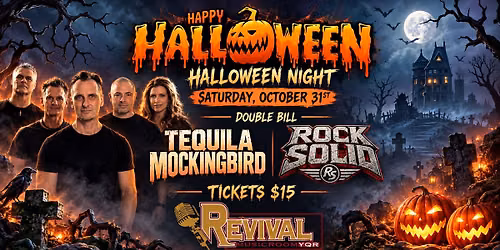 Halloween Double Bill w\/ Tequila Mockingbird & Rock Solid