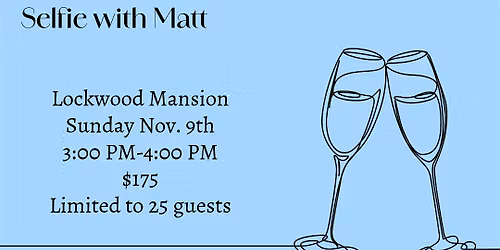 Matt Davis  Sun 4:30 PM Meet & Greet