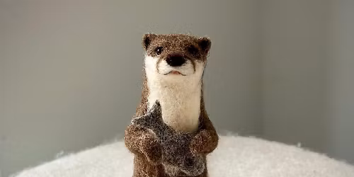 Otter Needle Felting Workshop with Jo Gardiner 