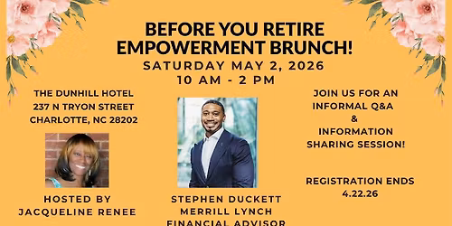 Before You Retire Empowerment Brunch
