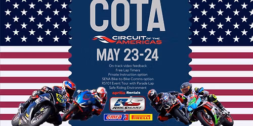 \ud83c\uddfa\ud83c\uddf8 Memorial Day Weekend Track Days @ Circuit of the Americas \ud83c\uddfa\ud83c\uddf8 
