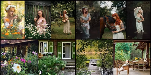 Po\u015br\u00f3d mchu i paproci. Powitanie lata