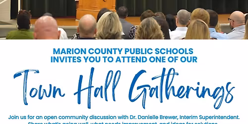 Town Hall Gathering: Dunnellon Middle