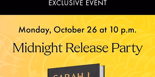 Sarah J. Maas Midnight Release Party!\u2060