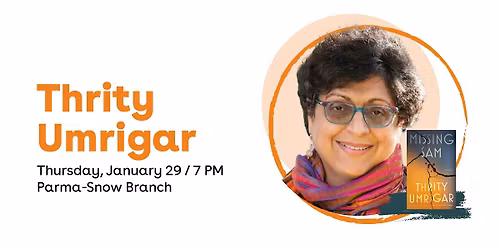 Thrity Umrigar VIP Ticket