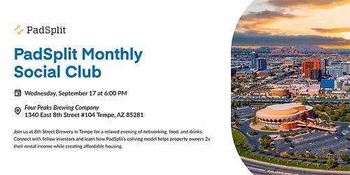 PadSplit Monthly Social Club
