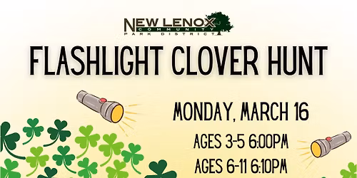 Flashlight Clover Hunt
