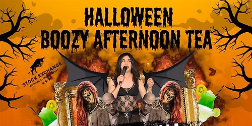 Stella The Fella - halloween Boozy Afternoon Tea