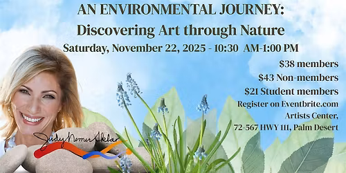 An Environmental Journey: Discovering Art Through Nature with Judy Sklar