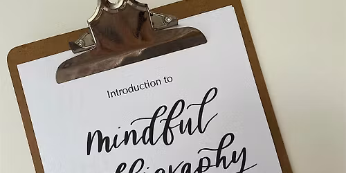 Mindful Calligraphy Workshop