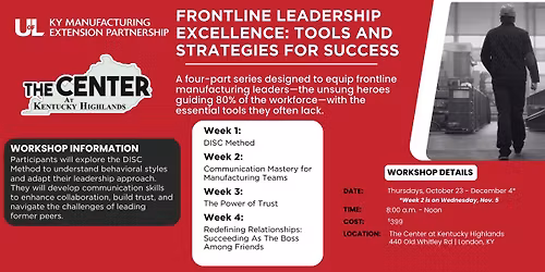 FRONTLINE LEADERSHIP EXCELLENCE: TOOLS AND STRATEGIES FOR SUCCESS