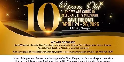 Black Women's History Month is 10 Year Anniversary