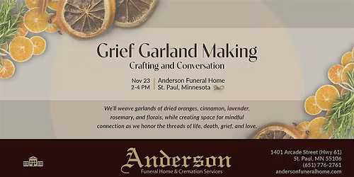 Grief Garland Making: Crafting and Conversation