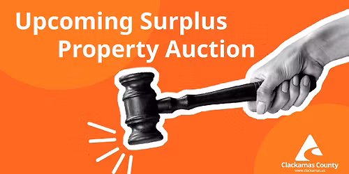 Clackamas County Surplus Property Auction