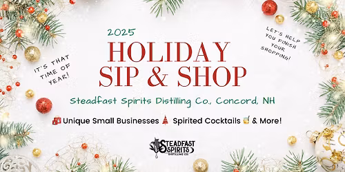 5th Annual Sip & Shop at Steadfast!