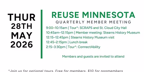 Reuse Minnesota member meeting