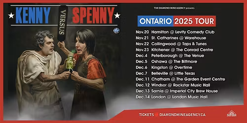 Kenny Vs Spenny Live In Hamilton