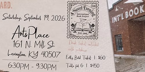 A Novel Evening: Celebrating 60 Years of Literacy