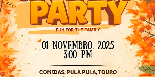 Festa da Colheita - Harvest Party