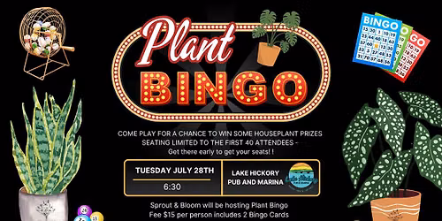 Plant Bingo - Sprout & Bloom