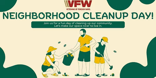 Neighborhood Cleanup Day!
