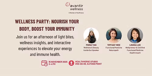 Wellness Party: Nourish Your Body, Boost Your Immunity