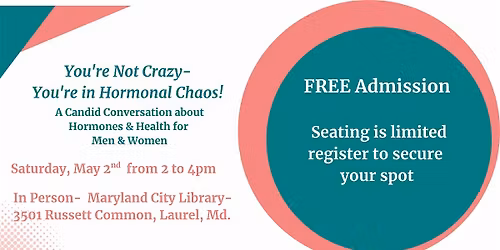 You're Not Crazy - You're in Hormonal Chaos