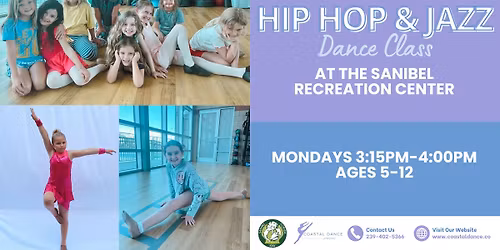 Hip Hop & Jazz Dance Class at the Sanibel Recreation Center | Ages 5-12 | Sanibel Island