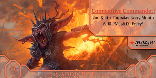 Thursday Competitive Commander!