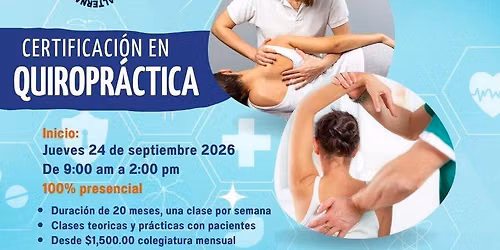 Certificaci\u00f3n en Quiropr\u00e1ctica 