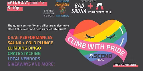 Climb With Pride Celebration