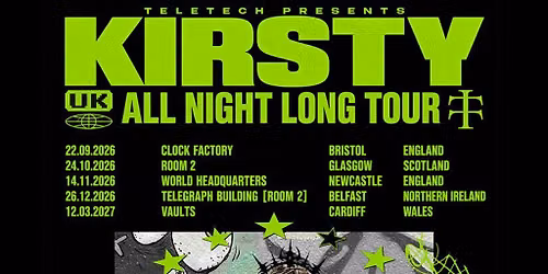 Teletech: KIRSTY [All Night Long] - Bristol