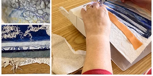 Free Motion Embroidery Workshop - A Beginner's Introduction to Machine Embroidery  