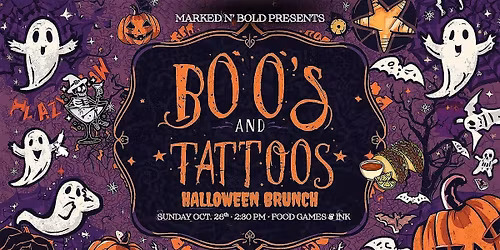 'BOO'S AND TATTOOS' HALLOWEEN BRUNCH