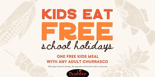 Kids Eat Free Winter School Holidays