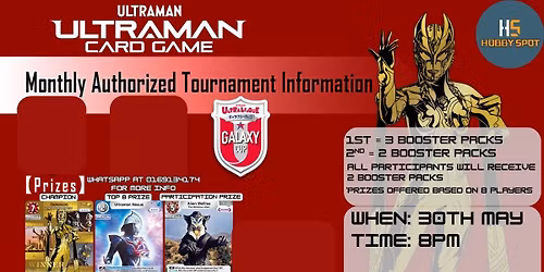 Ultraman Card Game Galaxy Cup Tournament