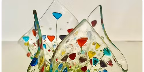 Fused Glass Handkerchief Tealight Workshop FULLY BOOKED