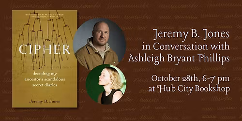 Jeremy B. Jones: Cipher with Ashleigh Bryant Phillips