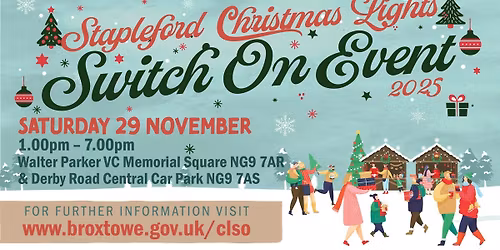 Accessible Sensory Santa's Grotto at Stapleford Christmas Lights Switch On