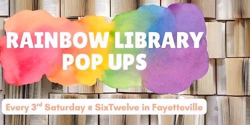 June Rainbow Library Pop-Up