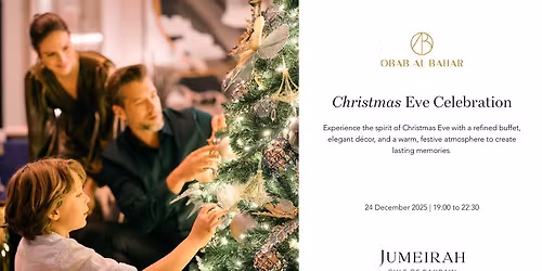 Christmas Eve Celebration at Obab Al Bahar