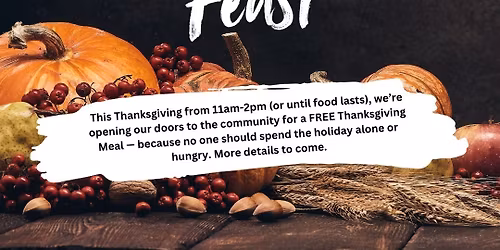 1st Annual Community Feast @ Bazinga